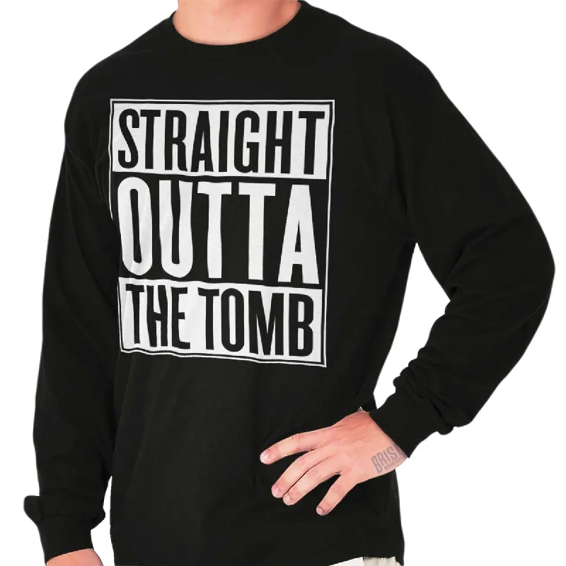 Straight Outta The Tomb Long Sleeve T-shirt